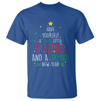 Funny Xmas T Shirt Have Yourself A Sigma Little Rizzmas And A Skibidi New Year - Wonder Print Shop