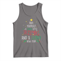 Funny Xmas Tank Top Have Yourself A Sigma Little Rizzmas And A Skibidi New Year