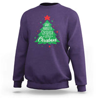 Funny Xmas Sweatshirt Have Yourself A Skibidi Little Rizzmas - Wonder Print Shop