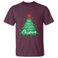 Funny Xmas T Shirt Have Yourself A Skibidi Little Rizzmas - Wonder Print Shop