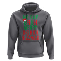 Funny Xmas Hoodie No Cap BRUH Merry Skibidi Rizzmas