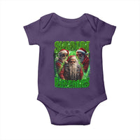Funny Xmas Baby Onesie Skibidi Rizzmas Cool Santa Rizz