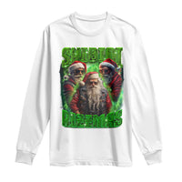 Funny Xmas Long Sleeve Shirt Skibidi Rizzmas Cool Santa Rizz
