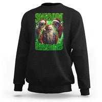 Funny Xmas Sweatshirt Skibidi Rizzmas Cool Santa Rizz - Wonder Print Shop