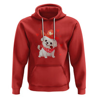 Valentine's Day Hoodie Vintage Retro Puppy Dog Cowboy - Wonder Print Shop
