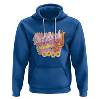 Valentine's Day Hoodie Dachshund Is My Valentine Cute Dog Heart - Wonder Print Shop