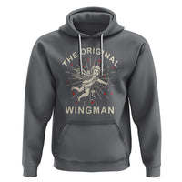 Valentine's Day Hoodie The Original Wingman Vintage Cupid Aesthestic - Wonder Print Shop