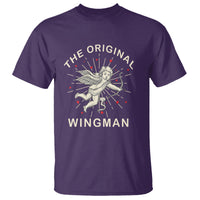 Valentine's Day T Shirt The Original Wingman Vintage Cupid Aesthestic - Wonder Print Shop