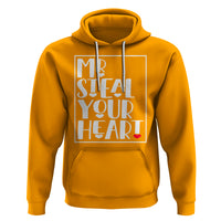 Valentine's Day Hoodie Mr Steal Your Heart Funny Heart - Wonder Print Shop