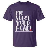 Valentine's Day T Shirt Mr Steal Your Heart Funny Heart - Wonder Print Shop