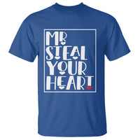 Valentine's Day T Shirt Mr Steal Your Heart Funny Heart - Wonder Print Shop
