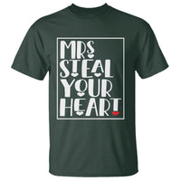 Valentine's Day T Shirt Mrs Steal Your Heart Funny Heart - Wonder Print Shop