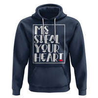 Valentine's Day Hoodie Ms Steal Your Heart Funny Heart - Wonder Print Shop