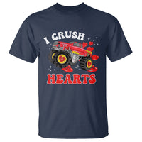 Valentine's Day T Shirt I Crush Hearts Monster Truck - Wonder Print Shop