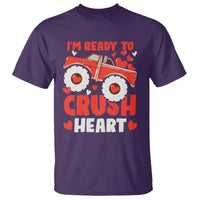 Valentine's Day T Shirt I Ready To Crush Hearts Monster Truck - Wonder Print Shop