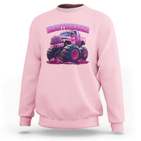 Valentine's Day Sweatshirt Tractor Heartbreaker Monster Truck Funny - Wonder Print Shop