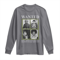 Black Women History Long Sleeve Shirt Harriet Tubman Rosa Parks Angela Davis Assata Shakur