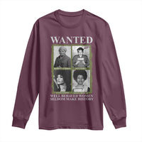 Black Women History Long Sleeve Shirt Harriet Tubman Rosa Parks Angela Davis Assata Shakur