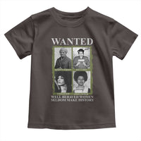 Black Women History Toddler T Shirt Harriet Tubman Rosa Parks Angela Davis Assata Shakur