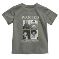 Black Women History Toddler T Shirt Harriet Tubman Rosa Parks Angela Davis Assata Shakur