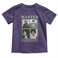Black Women History Toddler T Shirt Harriet Tubman Rosa Parks Angela Davis Assata Shakur