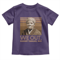Harriet Tubman Toddler T Shirt We Out 1849 Retro Black History