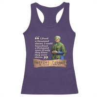 Harriet Tubman Racerback Tank Top If Only They Knew They Were Slaves Black History