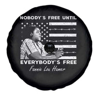 Fannie Lou Hamer Spare Tire Cover Nobody's Free Until Everybody's Free Black History