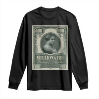 Madam C.J. Walker Long Sleeve Shirt Millionaire Black Women Pride