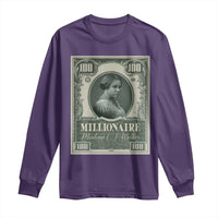Madam C.J. Walker Long Sleeve Shirt Millionaire Black Women Pride