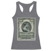 Madam C.J. Walker Racerback Tank Top Millionaire Black Women Pride