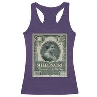 Madam C.J. Walker Racerback Tank Top Millionaire Black Women Pride