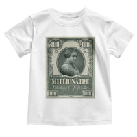 Madam C.J. Walker Toddler T Shirt Millionaire Black Women Pride
