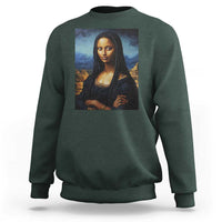 Black Women Pride Sweatshirt Melanin Mona Lisa Afro Queen Aesthetic Black History