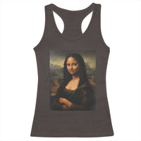 Black Mona Lisa Racerback Tank Top Melanin Pretty Aesthetic Black History