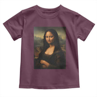Black Mona Lisa Toddler T Shirt Melanin Pretty Aesthetic Black History