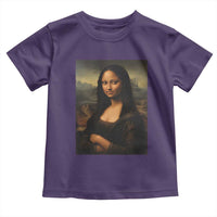 Black Mona Lisa Toddler T Shirt Melanin Pretty Aesthetic Black History