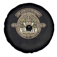 Celtic Claddagh Spare Tire Cover Slainte Love Loyalty Friendship Vintage