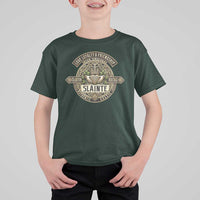 Celtic Claddagh T Shirt For Kid Slainte Love Loyalty Friendship Vintage