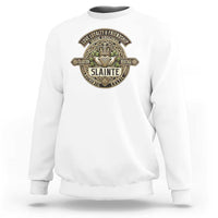 Celtic Claddagh Sweatshirt Slainte Love Loyalty Friendship Vintage