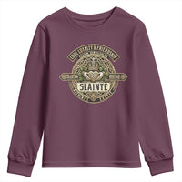 Celtic Claddagh Youth Sweatshirt Slainte Love Loyalty Friendship Vintage