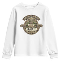 Celtic Claddagh Youth Sweatshirt Slainte Love Loyalty Friendship Vintage
