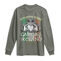 Galway Ireland Long Sleeve Shirt City Of The Tribes Est 1232