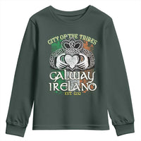 Galway Ireland Youth Sweatshirt City Of The Tribes Est 1232