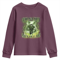 Patriotic Irish Pride Youth Sweatshirt Fir Na Dli Men Of Law