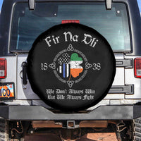 Irish Pride Spare Tire Cover Fir Na Dli Men Of Law Shamrock American Irish Flag