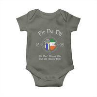 Irish Pride Baby Onesie Fir Na Dli Men Of Law Shamrock American Irish Flag