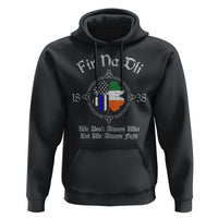 Irish Pride Hoodie Fir Na Dli Men Of Law Shamrock American Irish Flag