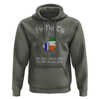 Irish Pride Hoodie Fir Na Dli Men Of Law Shamrock American Irish Flag