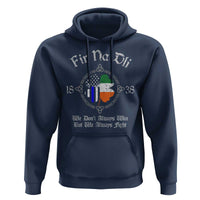 Irish Pride Hoodie Fir Na Dli Men Of Law Shamrock American Irish Flag